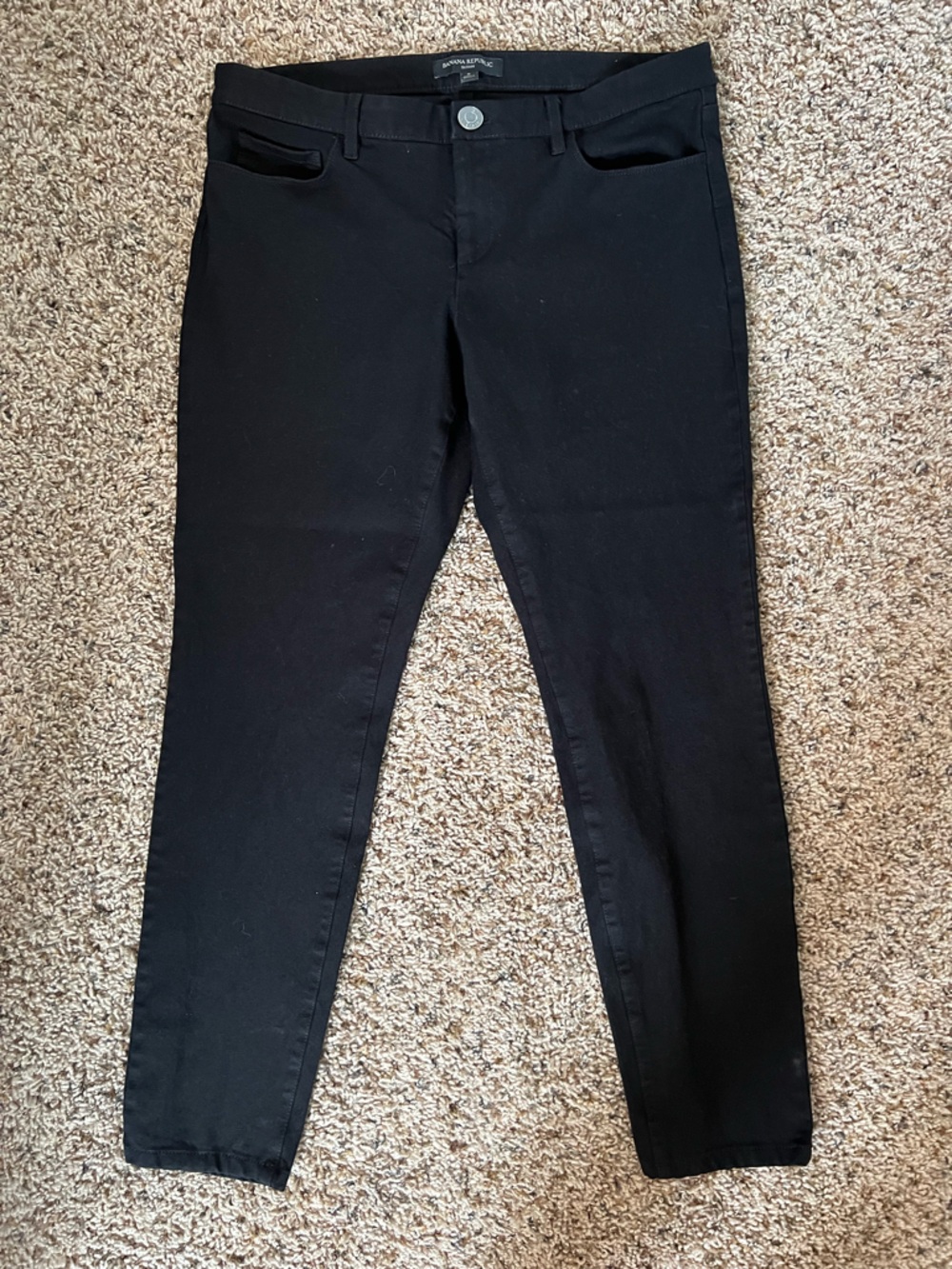 Banana Republic Black Skinny Jeans - Stretch Slim
